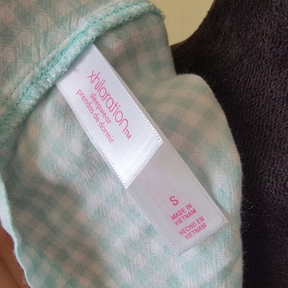 Xhilaration Gingham Babydoll Nightgown Size Small - Picture 8 of 8